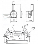 山東卓信XLPP-J-12-30兩級(jí)跑偏開關(guān)飼料廠跑偏開關(guān)生產(chǎn)