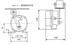 速度開關(guān)，測速傳感器XSAV11801（低速型）高低速速度開關(guān)